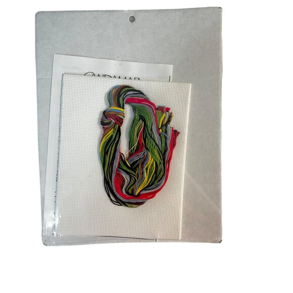 Candamar Designs Golfer Picture 2002 Counted Cross Stitch Kit #51418 NIP - Picture 3 of 3